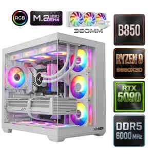 Xaser Diamond x6 Ryzen 9 9950X3D 64GB Ram 2TB M.2 NVMe SSD 32GB RTX5090 Oyuncu Tavsiye Sistem - XASER