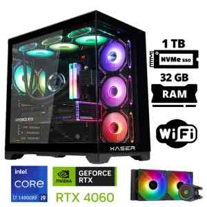Xaser Lexus x20 i9 14900KF 32GB DDR5 Ram 1TB M.2 NVMe SSD 8GB RTX4060 Masaüstü Oyuncu Bilgisayarı - XASER