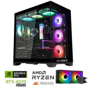 Xaser Lexus x250 Ryzen 7 7800X3D 32GB DDR5 Ram 1TB M.2 NVMe SSD 8GB RTX4070 SUPER Sıvı Soğutmalı Oyuncu Tavsiye Sistem - Xaser