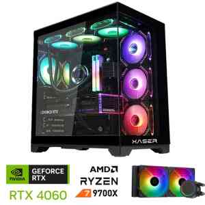 Xaser Lexus x270 Ryzen 7 9700X 32GB DDR5 Ram 1TB M.2 NVMe SSD 8GB RTX4060 Sıvı Soğutmalı Oyuncu Bilgisayarı - XASER