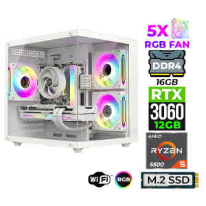 Xaser Mage X20 Ryzen 5 5500 16GB Ram 512GB M.2 NVMe SSD 12GB RTX3060 Oyuncu Tavsiye Sistem - Xaser