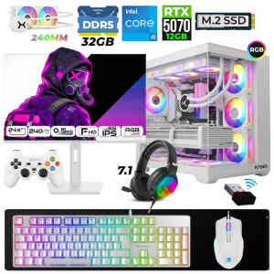 Xaser Moon X110 i5 14600K 32GB DDR5 Ram 1TB M.2 NVMe SSD 12GB RTX5070 Sıvı Soğutmalı 24,5