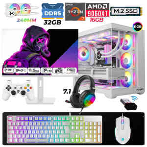 Xaser Moon X80 Ryzen 7 7800X3D 32GB DDR5 Ram 1TB M.2 NVMe SSD 16GB RTX9060 XT Sıvı Soğutmalı 24,5