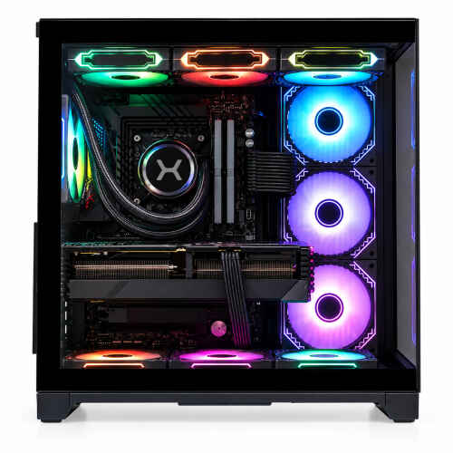 Xaser Native X190 Ryzen 7 7800X3D 16GB Ram 512GB M.2 NVMe SSD 8GB RX9060XT Sıvı Soğutmalı Hazır Sistem Oyuncu Bilgisayarı - 3