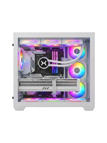 Xaser Nova X90 Ryzen 7 7800X3D 16GB DDR5 Ram 1TB M.2 NVMe SSD 16GB RTX5060 Ti Sıvı Soğutmalı Oyuncu Bilgisayar - 3