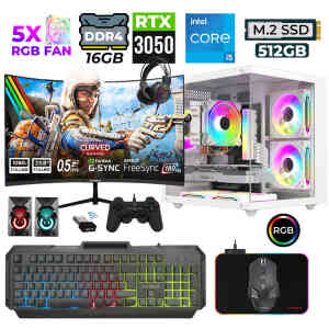 Xaser River X40 i5 10400F 16GB Ram 512GB M.2 NVMe SSD 6GB RTX3050 23.8