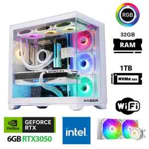 Xaser Sword X110 i5 12400F 32GB Ram 1TB M.2 NVMe SSD 6GB RTX3050 Sıvı Soğutmalı Oyuncu Tavsiye Sistem - XASER
