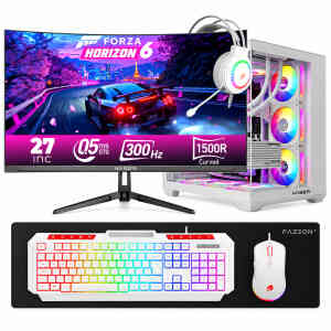 Xaser Sword X55 Ryzen 7 5700X 32GB Ram 1TB M.2 NVMe SSD 8GB RTX5060 Sıvı Soğutmalı 27