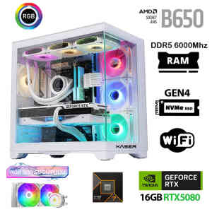 Xaser Velox x200 Ryzen 7 7700 64GB DDR5 Ram 2TB M.2 NVMe SSD 16GB RTX5080 Masaüstü Oyuncu Bilgisayarı - XASER