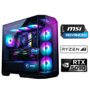 Xaser Velox x510 Ryzen 7 7800X3D 64GB DDR5 Ram 2TB M.2 NVMe SSD 32GB RTX5090 Sıvı Soğutmalı Msı Oyuncu OEM Paket - XASER