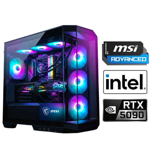 Xaser Velox x590 i9 14900KF 64GB DDR5 Ram 2TB M.2 NVMe SSD 32GB RTX5090 Sıvı Soğutmalı Msı Oyuncu OEM Paket - 1