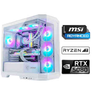 Xaser Velox x620 Ryzen 7 7800X3D 32GB DDR5 Ram 1TB M.2 NVMe SSD 16GB RTX5080 Sıvı Soğutmalı Msı Oyuncu OEM Paket - Xaser