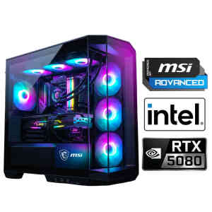 Xaser Velox x720 i9 14900KF 64GB DDR5 Ram 2TB M.2 NVMe SSD 16GB RTX5080 Sıvı Soğutmalı Msı Oyuncu OEM Paket - Xaser