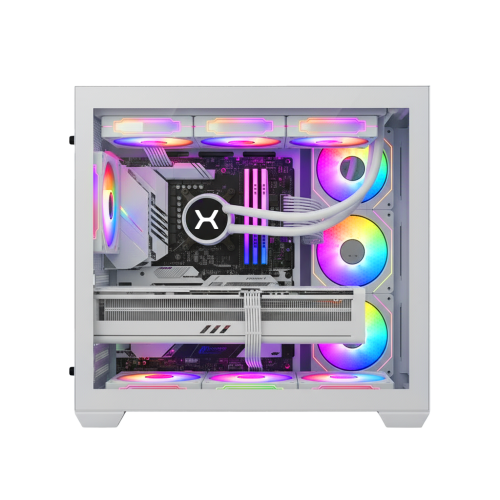 Xaser Venus X50 Ryzen 7 9800X3D 16GB DDR5 Ram 1TB M.2 NVMe SSD 8GB RTX5050 Sıvı Soğutmalı Oyuncu Bilgisayar - 4