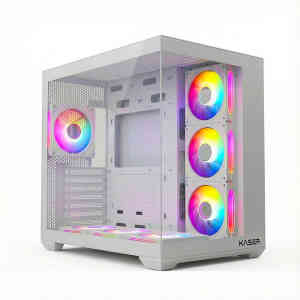 XASER XR20-BEYAZ 7X RGB FAN TUŞ KONTROL (PSU YOK) AKVARYUM KASA - Xaser