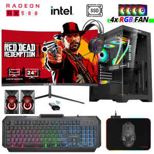 Xaser Xsr1011 i5 7400 32GB Ram 256GB SSD 8GB RX580 Ekran Kartı 24