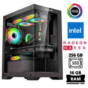 Xaser Xsr1013 i5 7400 16GB Ram 256GB SSD 4GB RX550 Ekran Kartı Oyun Hazır Sistem - XASER