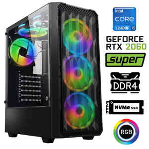Xaser Xsr1066 i5 12400F 32GB Ram 1TB M.2 NVMe SSD 8GB RTX2060 SUPER Oyuncu Tavsiye Sistem - XASER