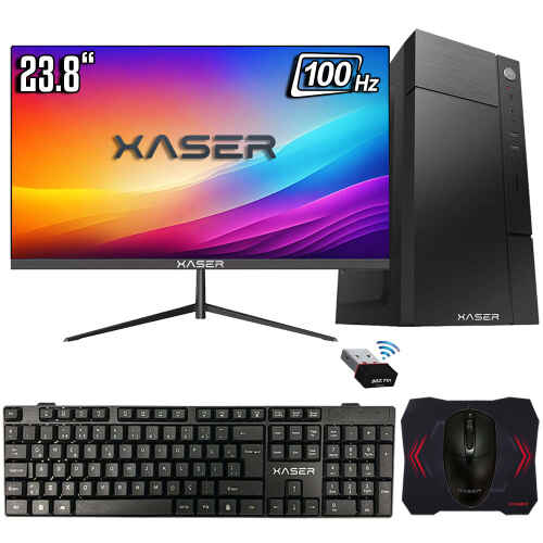 Xaser Xsr1192 Ryzen 5 5500 32GB Ram 1TB SSD 2GB GT610 23.8
