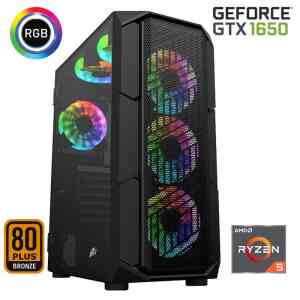 Xaser Narya Xsr471 Ryzen 5 5600 16GB Ram 512GB M.2 NVMe SSD 4GB GTX1650 Ekran Kartı 24