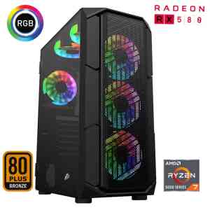 Xaser Xsr497 Ryzen 7 5700x 32GB Ram 1TB M.2 NVMe SSD 8GB RX580 Ekran Kartı Oyun Hazır Sistem - XASER