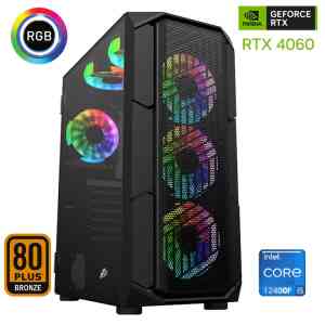 Xaser Xsr507 i5 12400F 16GB Ram 1TB M.2 NVMe SSD 8GB RTX4060 Ekran Kartı Oyun Bilgisayarı - XASER