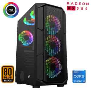 Xaser Xsr520 i5 12400F 32GB Ram 512GB M.2 NVMe SSD 8GB RX580 Ekran Kartı Oyun Hazır Sistem - XASER