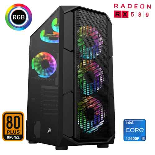 Xaser Xsr529 i5 12400F 32GB Ram 1TB M.2 NVMe SSD 8GB RX580 27