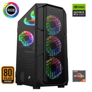 Xaser Xsr601 Ryzen 5 5600 16GB Ram 512GB M.2 NVMe SSD 12GB RTX3060 Ekran Kartı Oyun Bilgisayarı - XASER