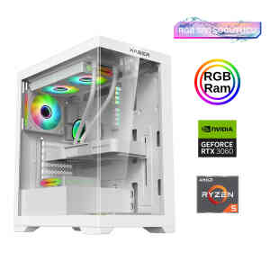 Xaser Xsr811 Ryzen 5 5600 16GB Ram 512GB M.2 NVMe SSD 12GB RTX3060 Sıvı Soğutma Oyuncu Bilgisayarı - XASER