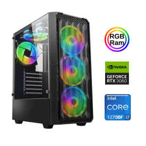 Xaser Xsr880 i7 12700F 16GB Ram 512GB M.2 NVMe SSD 12GB RTX3060 Oyuncu Masaüstü Bilgisayarı - XASER
