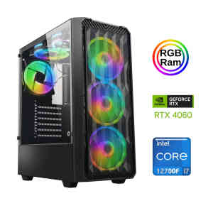 Xaser Xsr886 i7 12700F 16GB Ram 512GB M.2 NVMe SSD 8GB RTX4060 23.8