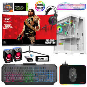 Xaser Xsr906 Ryzen 7 5700x 16GB Ram 512GB M.2 NVMe SSD 8GB RTX4060Ti 24