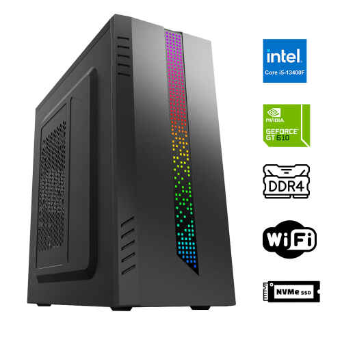 Xaser Xsr919 i5 13400F 16GB Ram 256GB M.2 NVMe SSD 2GB GT610 Ofis Hazır Sistem - 1