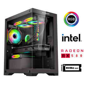 Xaser Xsr929 i5 6400 16GB Ram 512GB M.2 NVMe SSD 8GB RX580 23.8 165Hz Curved Oyuncu Tavsiye Sistem - XASER (1)