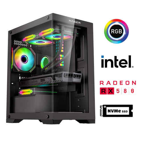 Xaser Xsr929 i5 6400 16GB Ram 512GB M.2 NVMe SSD 8GB RX580 23.8 165Hz Curved Oyuncu Tavsiye Sistem - 2