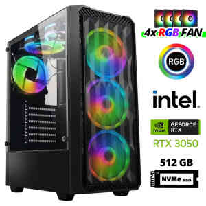 Xaser Xsr940 i5 12400F 32GB Ram 512GB M.2 NVMe SSD 6GB RTX3050 Oyuncu Tavsiye Sistem - XASER