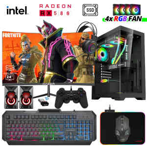 Xaser Xsr978 i7 4770 16GB Ram 512GB SSD 8GB RX580 23.8 Curved Oyuncu Tavsiye Sistem - XASER