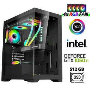 Xaser Xsr981 i5 4590 16GB Ram 512GB SSD 4GB GTX1050 Ti Ekran Kartı Masaüstü Oyuncu Bilgisayarı - XASER
