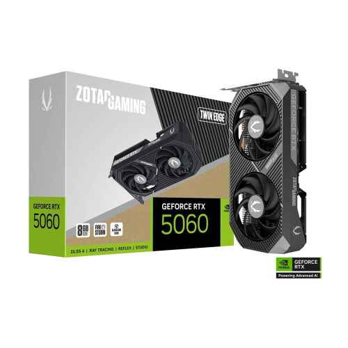 ZOTAC RTX5060 8GB GDDR7 128BIT 3xDP/HDMI (GEFORCE RTX 5060 GAMING TWIN EDGE) - 1